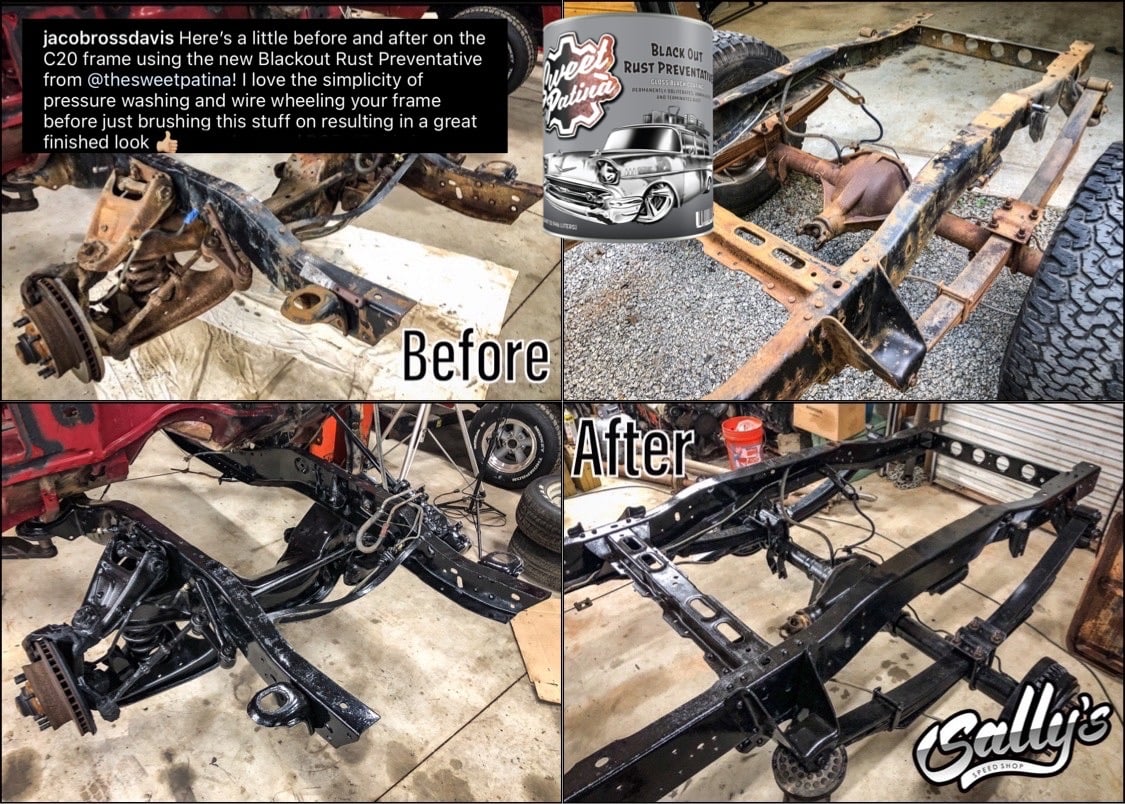 "Black Out" Rust Preventative Coating