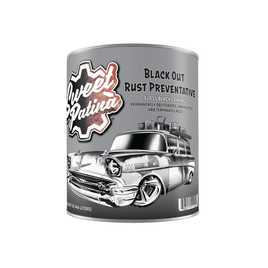 "Black Out" Rust Preventative Coating